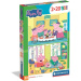 Peppa prase 2x20-dijelne Supercolor slagalice - Clementoni