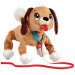 Peppy Pups: smeđi plišani pas s povodcem 28 cm