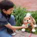 Peppy Pups: smeđi plišani pas s povodcem 28 cm