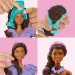 Play-Doh: Barbie Fashionista komplet s glinom za izradu haljina s volanima i lutkom - Hasbro