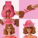 Play-Doh: Barbie set za izradu cvjetnih uzoraka i resa - Hasbro