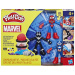 Play-Doh: Marvel - Herojske pustolovine set plastelina s 3 figuricama - Hasbro
