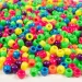 PlayBox: Cilindrične šarene perle u neon bojama, pakiranje od 1000 komada