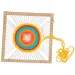 PlayBox: Okvir za tkanje okruglog oblika 23x23cm