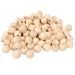 PlayBox: Prirodne drvene perle veličine 15 mm, pakiranje od 100 komada