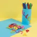 PlayBox: Samoljepljive filcane slova i brojevi, set od 500 komada