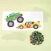 PlayBox: Set za izradu utrkivačkog automobila od peglajućih perlica, 5 mm, s MIDI perlicama