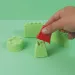 PlayBox: Zelena boja kinetičkog pijeska u kantici od 1kg