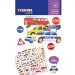PlayBox: paket naljepnica s vozilima, 3 godine, 570 komada