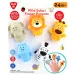 Playgo: Set prstnih lutaka sa životinjama safari, 5 komada