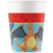 Pokémon papirnate čaše, set od 8 komada, 200 ml