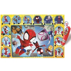 Spidey i njegovi čudesni prijatelji interaktivna podna slagalica od 24 dijela - Clementoni slika 3