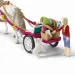 Schleich: Horse Club - Kočija za konjičku predstavu s piknikom set za igru (42467)