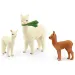 Schleich: Wild Life - Obitelj alpaka figura set (42544)