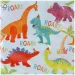 Set papirnatih salveta za Dino zabavu - dvoslojni, 33 x 33 cm, 20 kom
