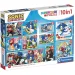 Sonic jež Sonic 10 u 1 supercolor puzzle - Clementoni