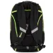 Spirit: Campus zelena-crna zaobljena školska torba, ruksak 46x32x19cm