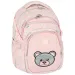 Spirit: Masha i medvjed ružičasta zaobljena školska torba, ruksak 46x31x21cm