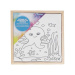 Spirit: Napeto slikarsko platno s motivom hobotnice 15 x 15 cm