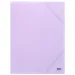 Spirit: Pastelno ljubičasta gumena mapa A/4