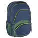 Spirit: Sloboda plava i neon zaobljena školska torba, ruksak 46x33x22cm