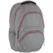 Spirit: Sloboda siva i ružičasta zaobljena školska torba, ruksak 46x33x22cm