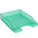 Spirit: Smaragdnozelena prozirna ladica za spise A/4