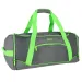 Spirit: neon-zelena-siva sportska torba za teretanu 20x51x23cm