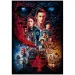 Stranger Things 4. sezona 1000-dijelna slagalica s posterom - Clementoni