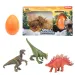 Svijet dinosaura: figura dinosaura s iznenađujućim jajetom