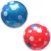 Točkasta gumenj lopta u više varijanti 23cm