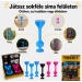 Tossit Starter Pack ružičasto-plavi silikonski pikado s usisnim čepovima (društvena igra)