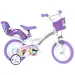 Unicorn Akademija bijelo-ljubičasti bicikl veličine 12 - Dino Bikes bicikl