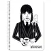 Wednesday bilježnica sa spiralom, 60 listova, 17x25 cm, dvije varijante, 1 komad