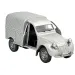 Welly: Citroen 2CV sivi metalni model automobila 1/64