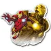 Wood Craft: Marvel Osvetnici - Iron Man 160 komada premium drvena slagalica - Trefl