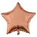 Zvjezdasti balon od folije – rose gold 46cm