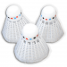 Badminton set od 3 komada u bijeloj boji