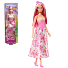 Barbie Dreamtopia: Princeza lutka u ružičastoj haljini s leptirima - Mattel slika 1