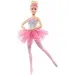 Barbie®: Vilinska balerina duginih boja sa plavom kosom i svjetlom - Mattel