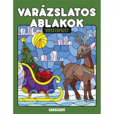 Čarobni prozori - Božićna bojanka