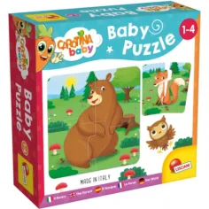 Carotina Baby: Puzzle šumske životinje slika 1