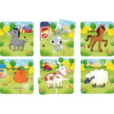 Carotina Baby: Puzzle životinje na farmi slika 2