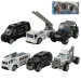 Cops Die-Cast: Set od 6 policijskih automobila