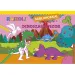 Crtaj s šablonima - Dinosaure bojanka