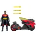 DC Robin akcijska figura s motorom i ispaljivačima raketa – Mattel slika 4