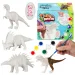 Dino Paint Set: Bojiva figura dinosaura s bojama i kistom 9-dijelni set slika 1