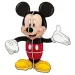 Disney: Mickey Mouse puzzle 104kom + 3D Mickey - Clementoni