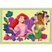 Disney Princeze 4 u 1 puzzle - Clementoni