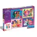 Disney Princeze 4 u 1 puzzle - Clementoni
